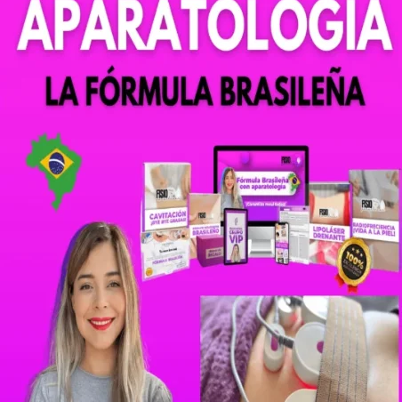 Abril Yamile López con su curso online de aparatología formula brasileña