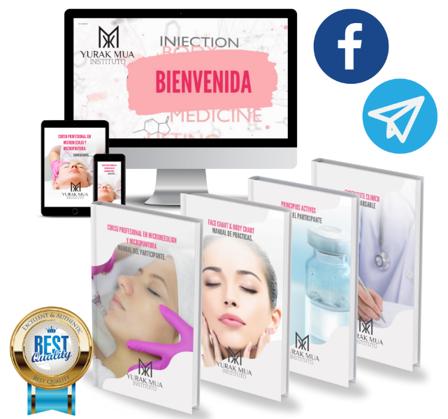 Materias disponible del curso de Microneedling y Micropuntura Certificado